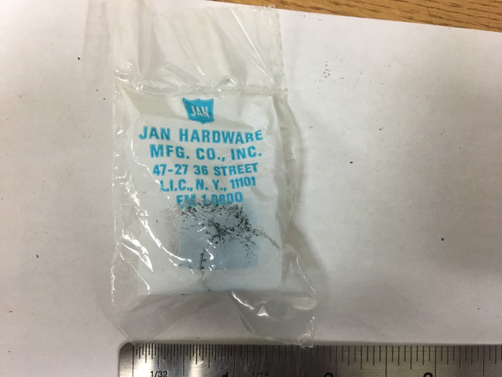 JAN HARDWARE MFG. CO. KNOB MS91528-1N2B