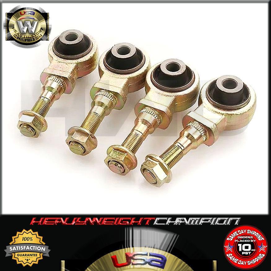 Pro Series Front Upper Camber Kit Solid Bushing For Civic Integra EG EJ DC Red