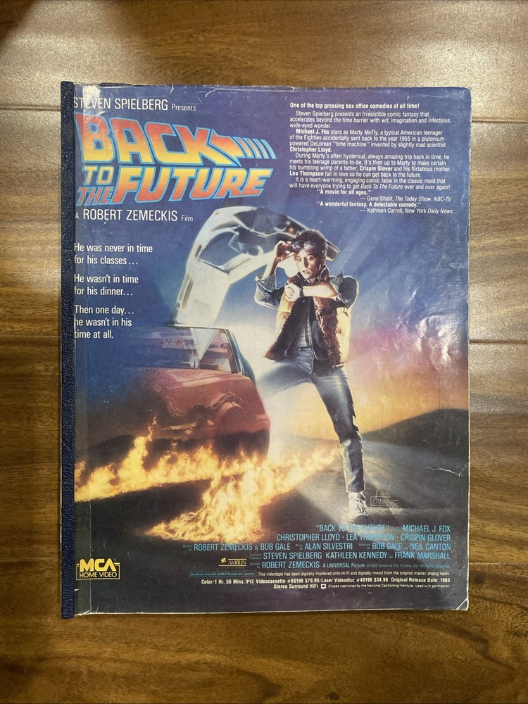 Back to the Future Vintage Script - Fourth Draft (1985) - OFFERS ACCEPTED