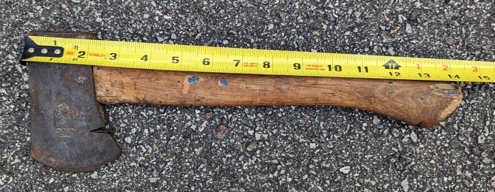 Vintage Fred Mac Overland Germany Hatchet Axe