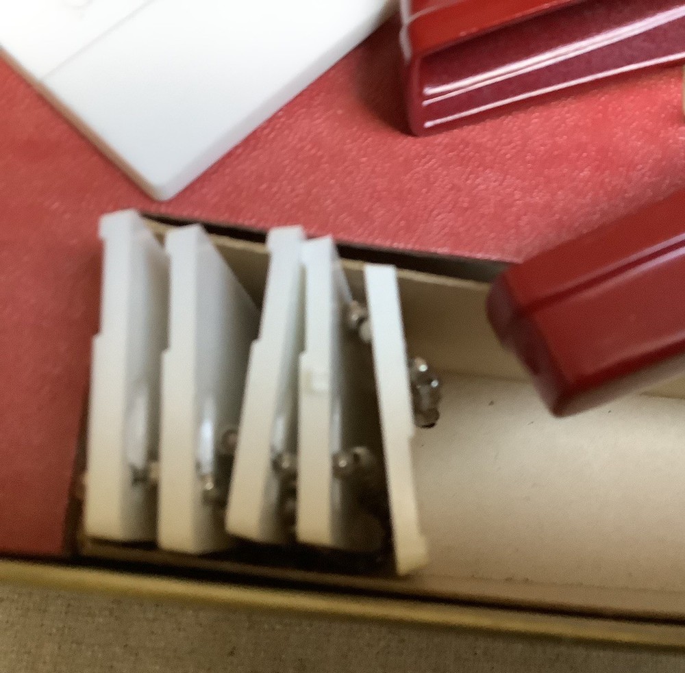Vintage Com Tech Tape Printer Label Maker in Original Box