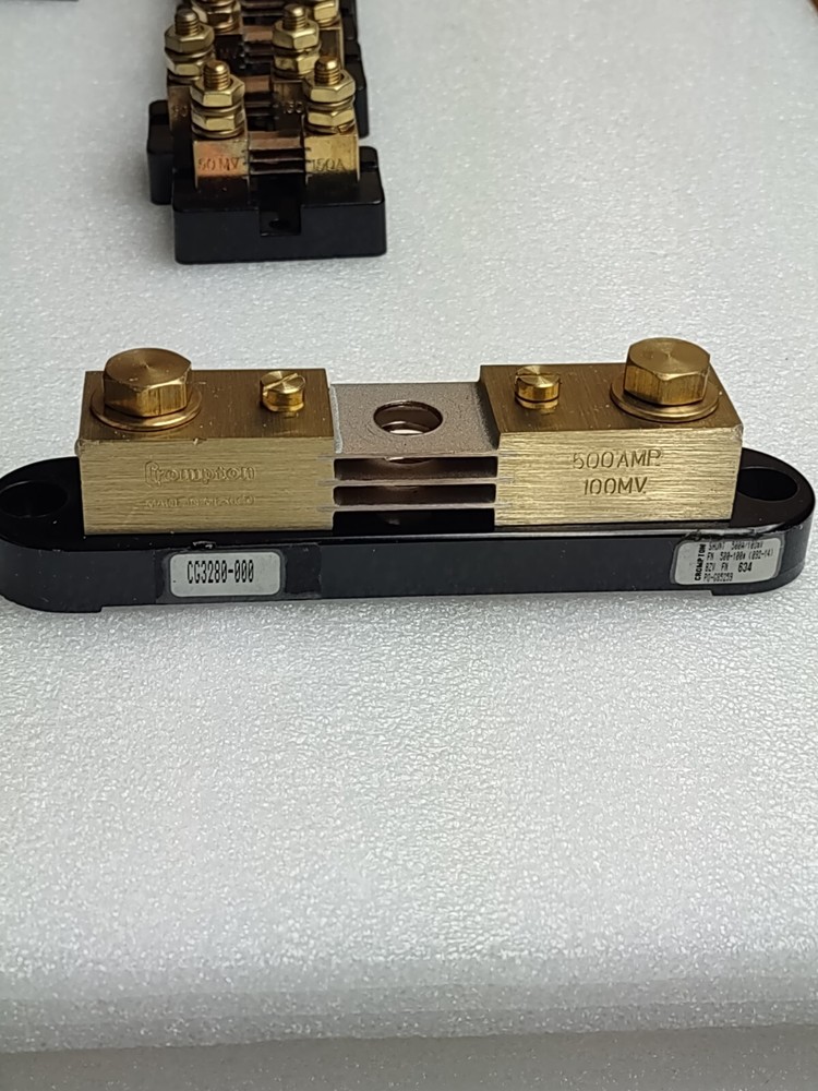 Crompton 500 Amp 100mv Shunt #B901
