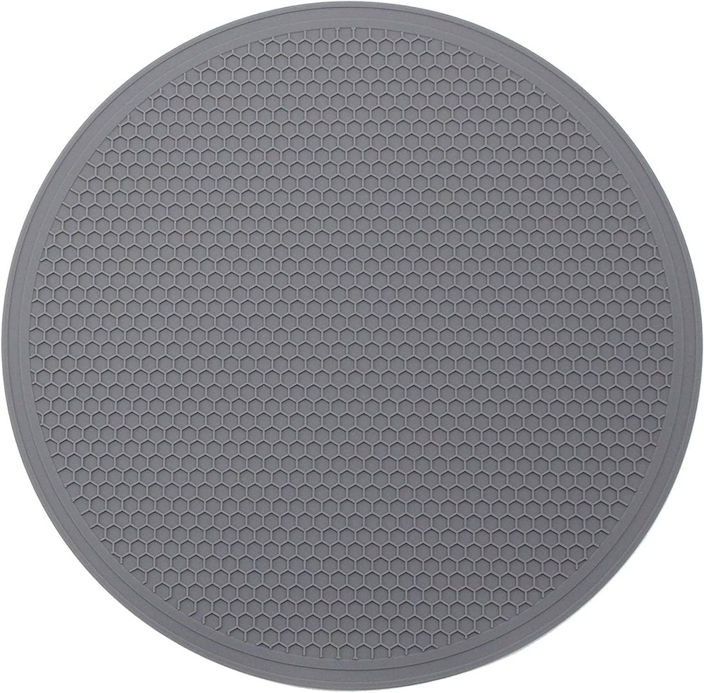 Silicone Microwave Mat Heat Resistant Multifunctional Mat, Splatter Guard, Tr...