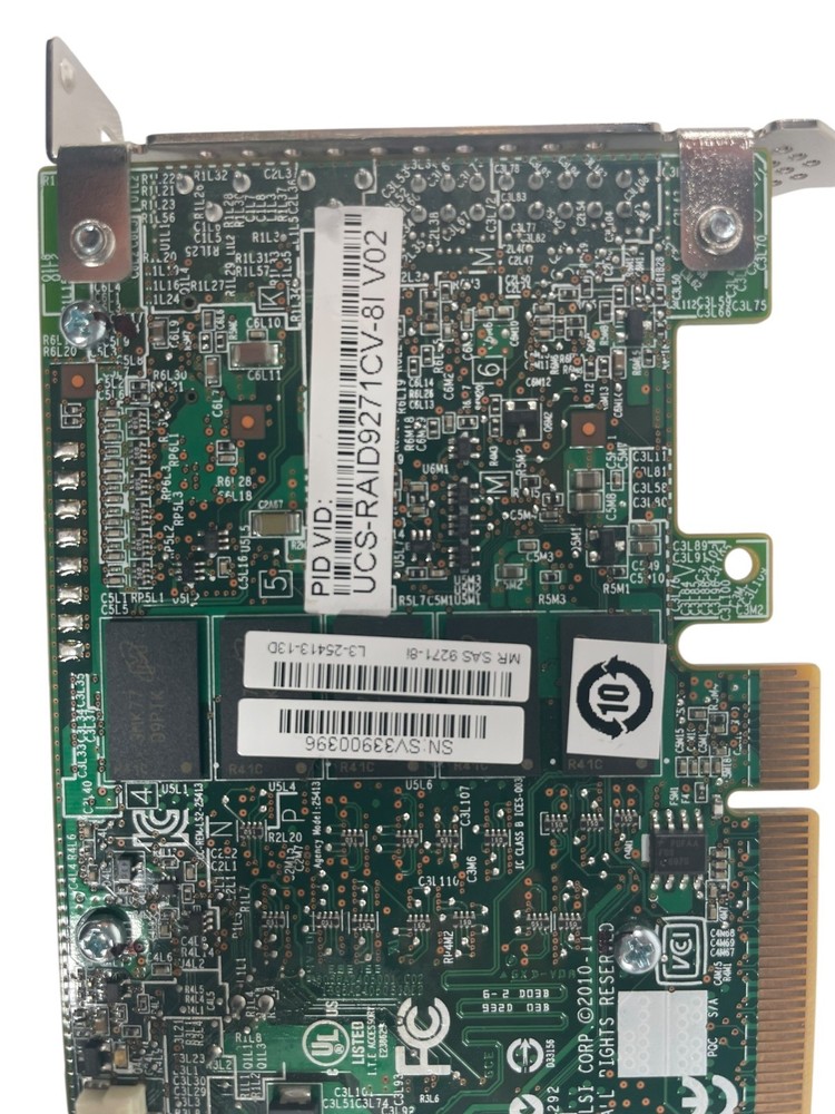 LSI MR SAS 9271-8i L4-25419-01B RAID CONTROLLER CARD