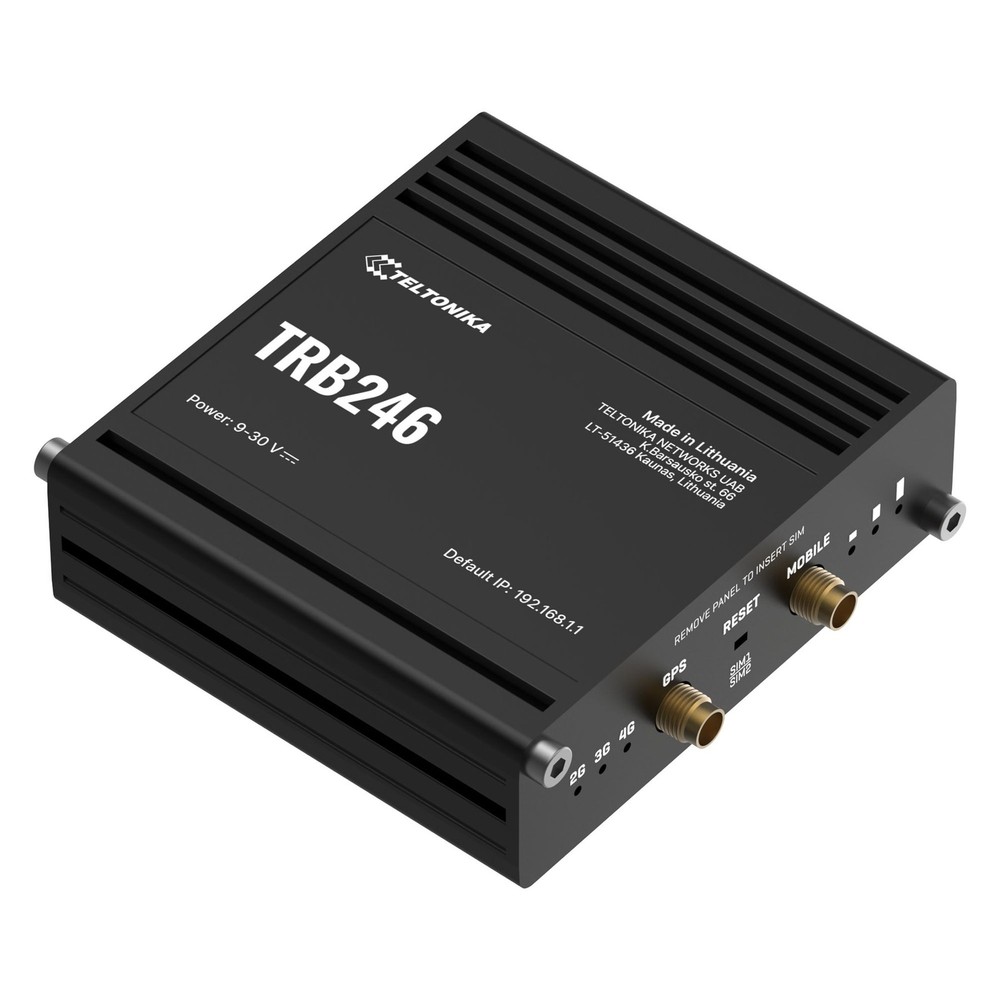 TRB246 Teltonika Industrial IoT Gateway