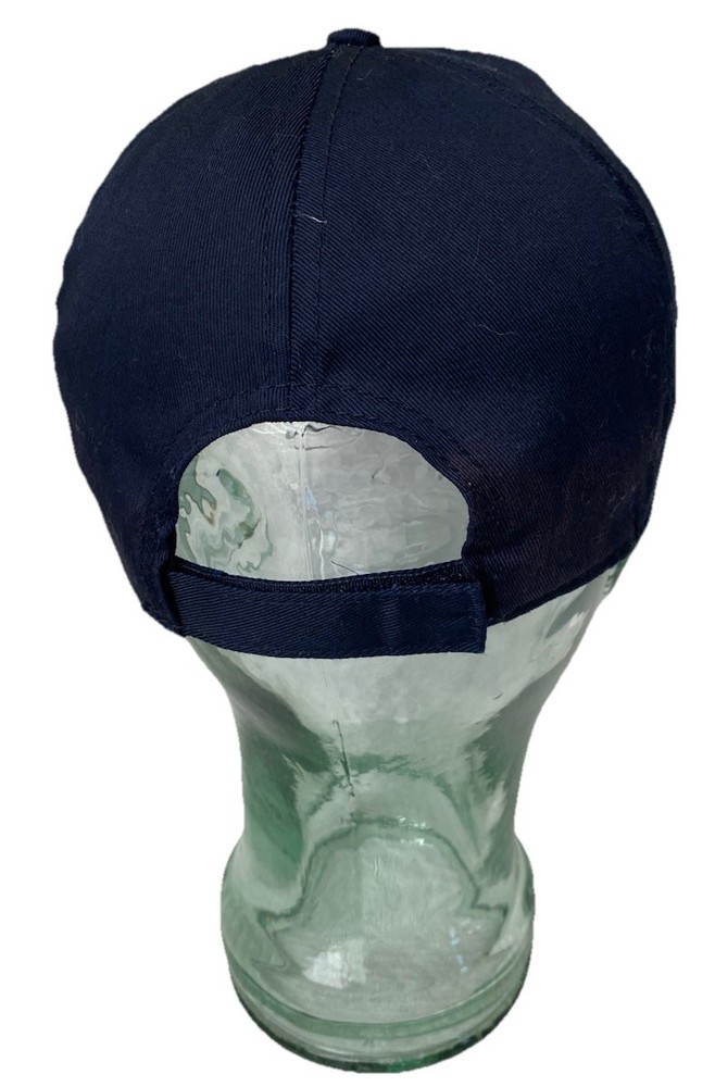 Ford Navy Blue Patch Logo Hat Cap Baseball W Hook & Loop Strap - One Size