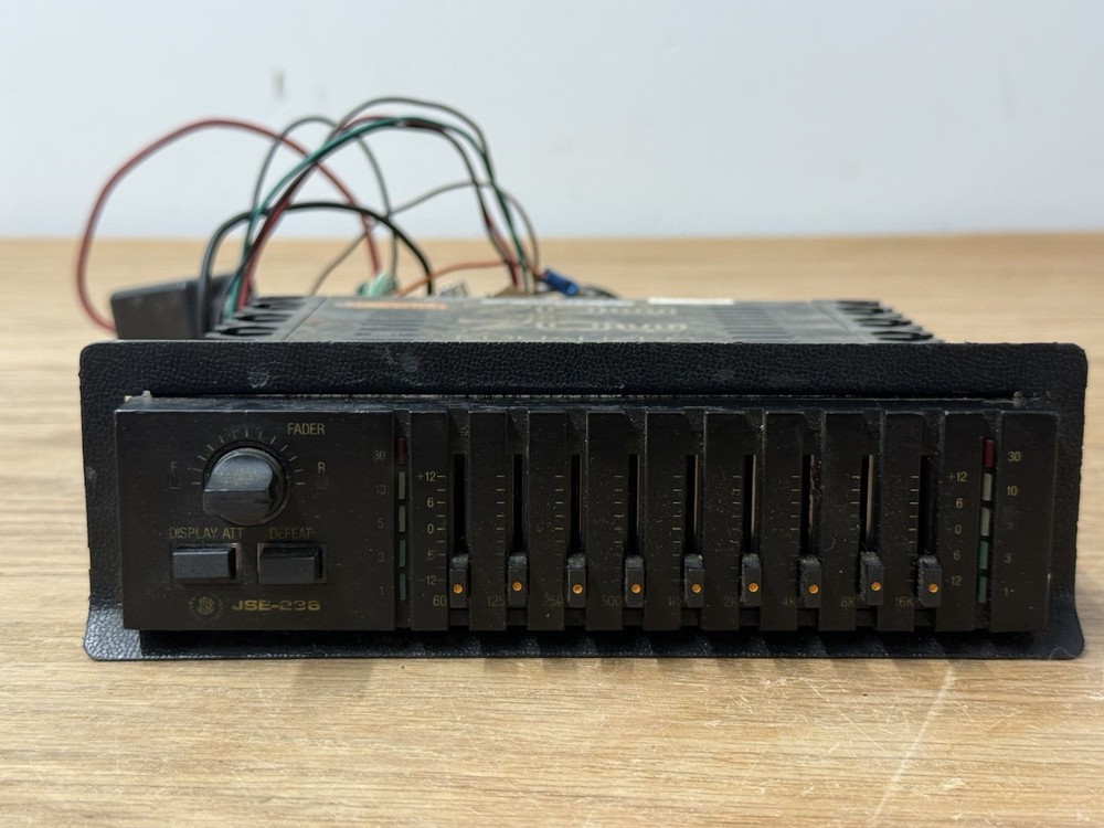 Jet Sound Electronics JSE-236 Equalizer Amplifier Untested