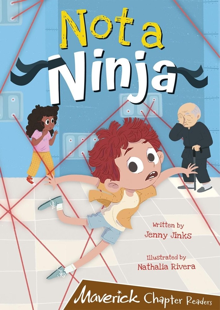 Not a Ninja: (Brown Chapter Reader) by Jenny Jinks Paperback Book