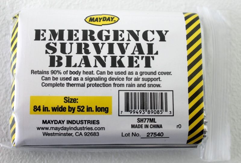 2 Mayday Emergency Survival Blanket,Disaster, Bug-Out-Bag,First Aid,Camping