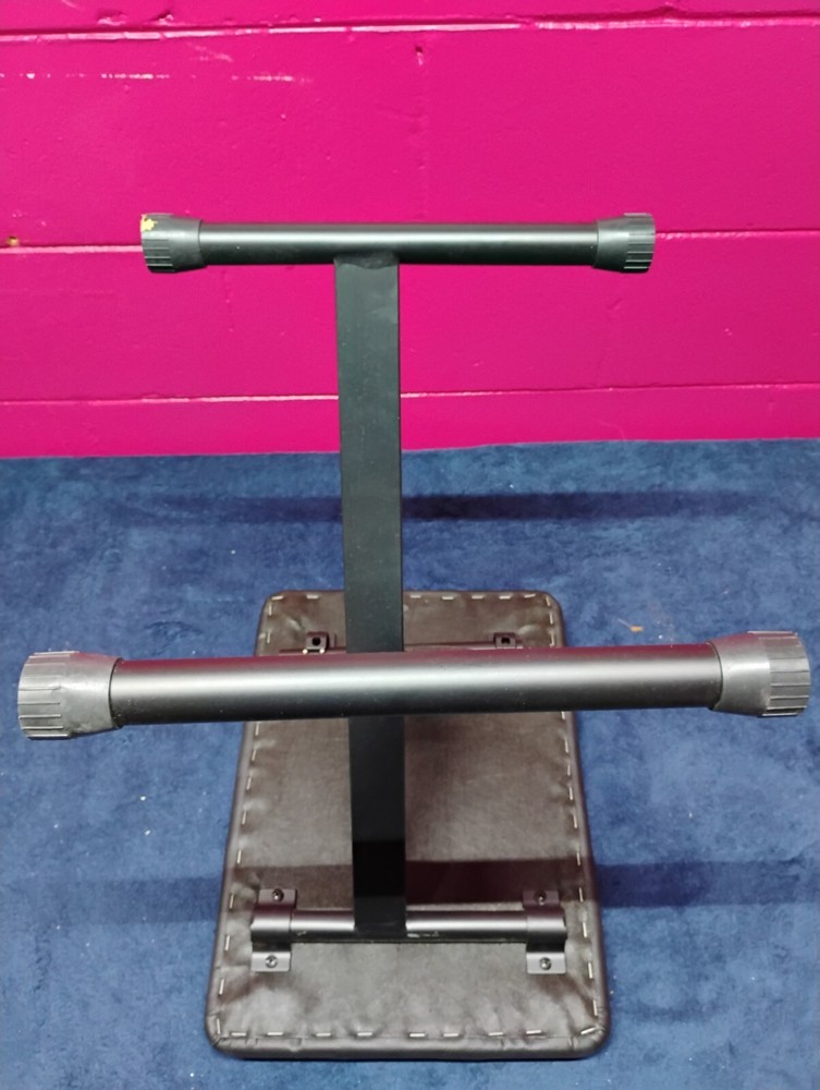 Casio ARBENCH X-Style Adjustable Padded Folding Keyboard Bench-Black