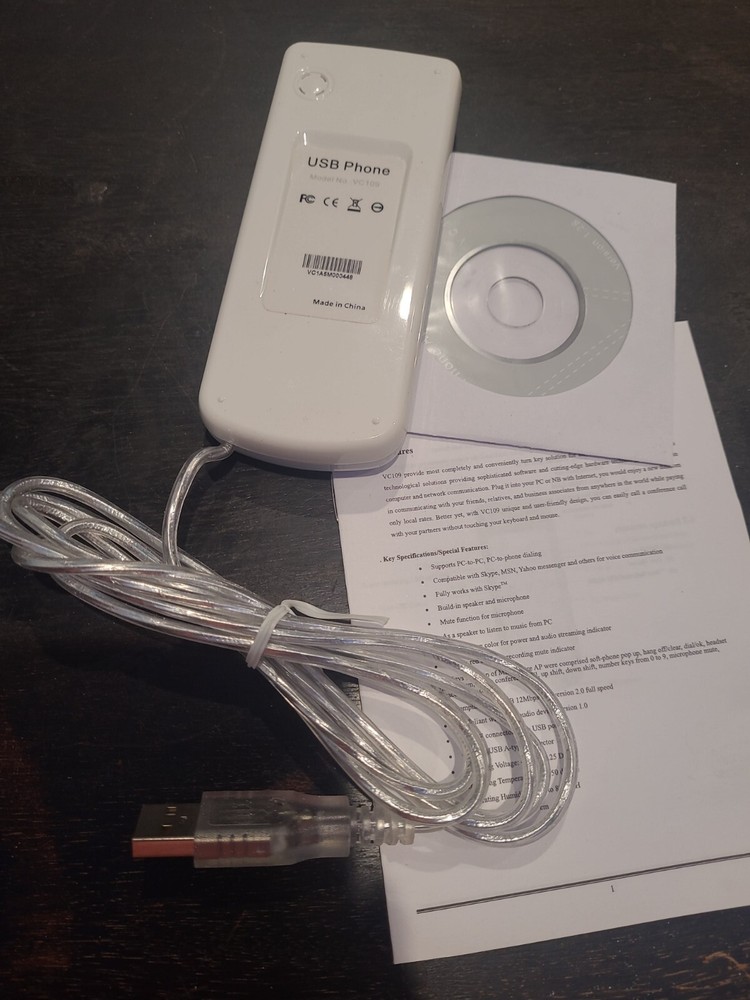 USB Internet Phone Model VC109