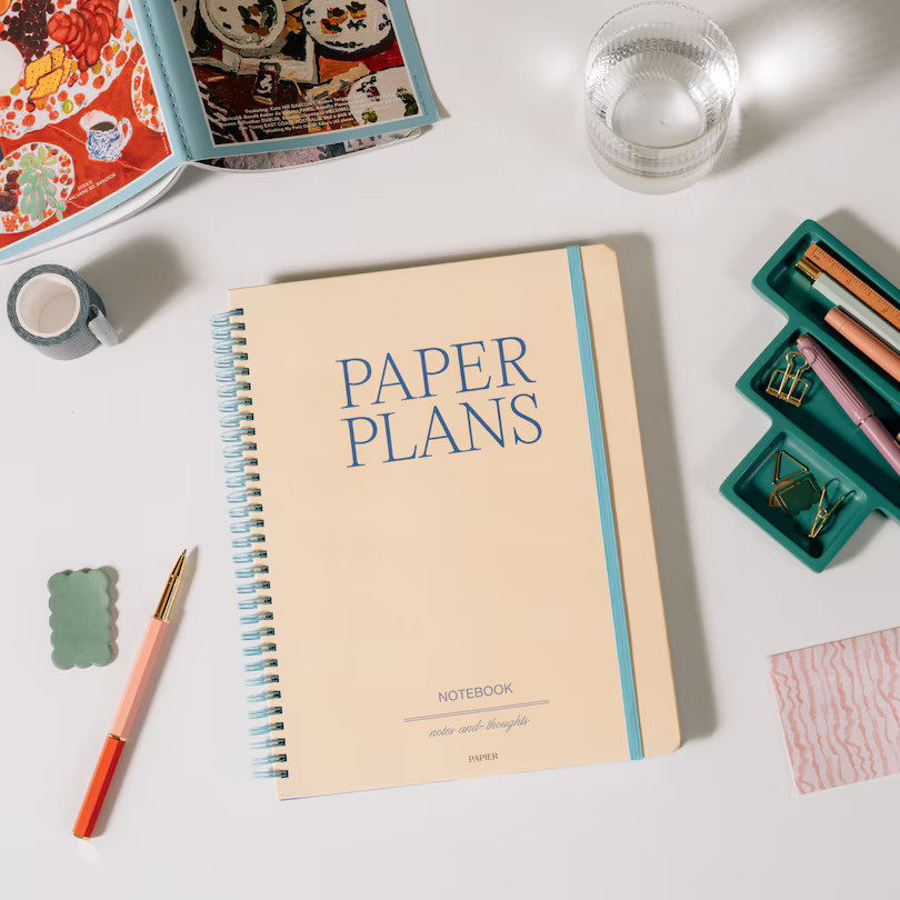 Papier Paper Plans Spiral Journal