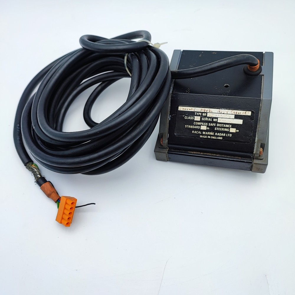 Racal Decca Radar Scanner Control Panel 65700KA Sperry Marine f/ Open Array Scan