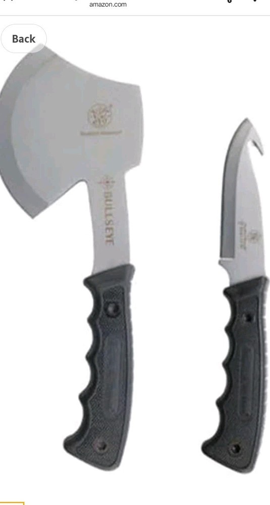 hatchet and knife set by Smith & Wesson