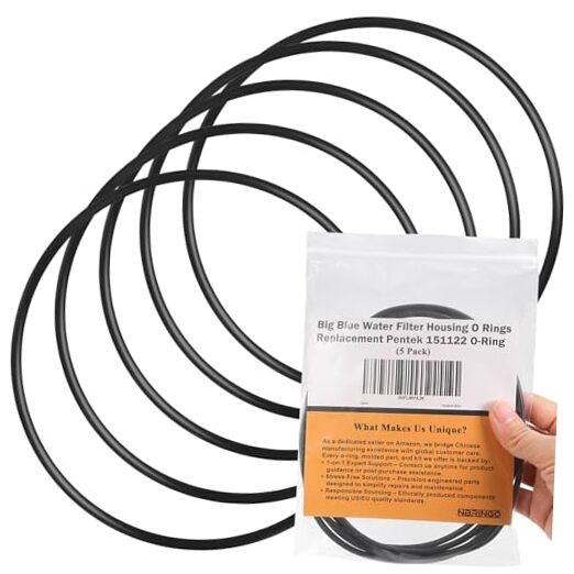 5-Pack Big Blue Water Filter Housing O Ring - Replacement Penteks 151122 O-Ring