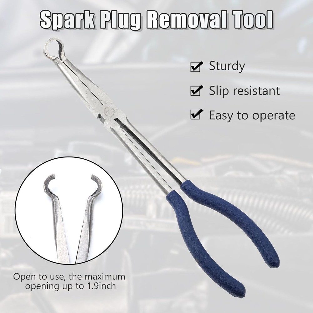 2 Pack Spark Plug Wire Removal Tool Kit Includes Spark Plug Boot Removal Tool an