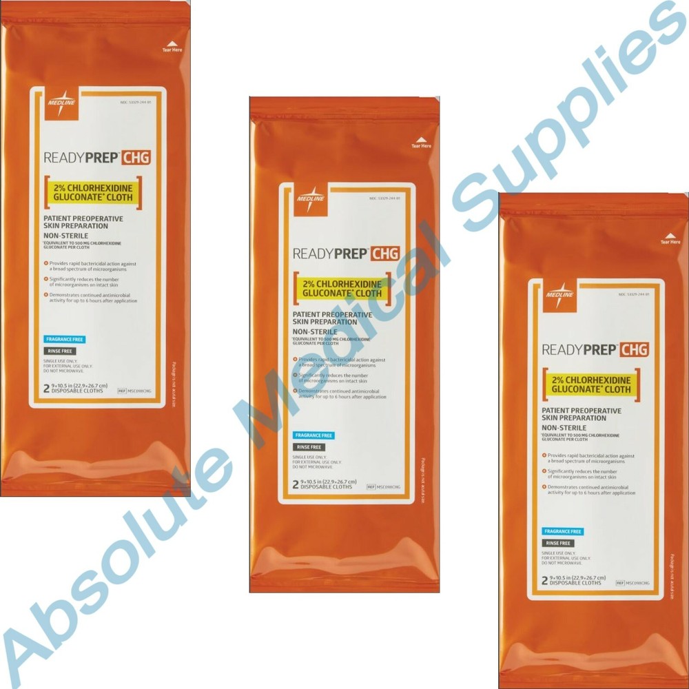 *20-Pack* Medline ReadyPrep Total Prep System Dental MDS1996
