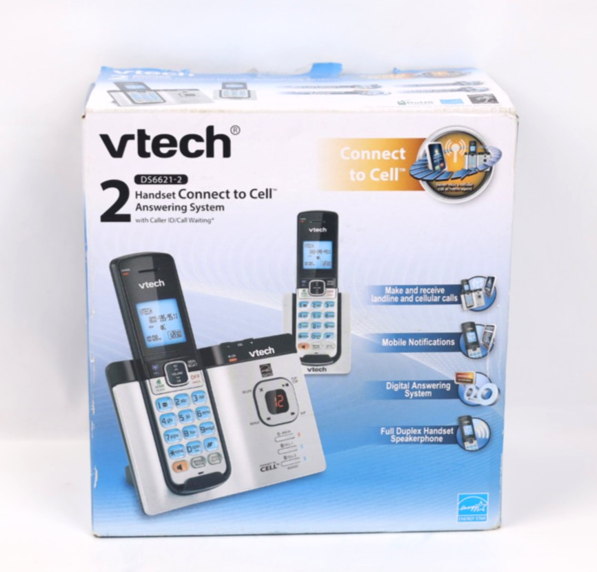 VTech DS6621-2 Answering System 2-Cordless Handsets u569