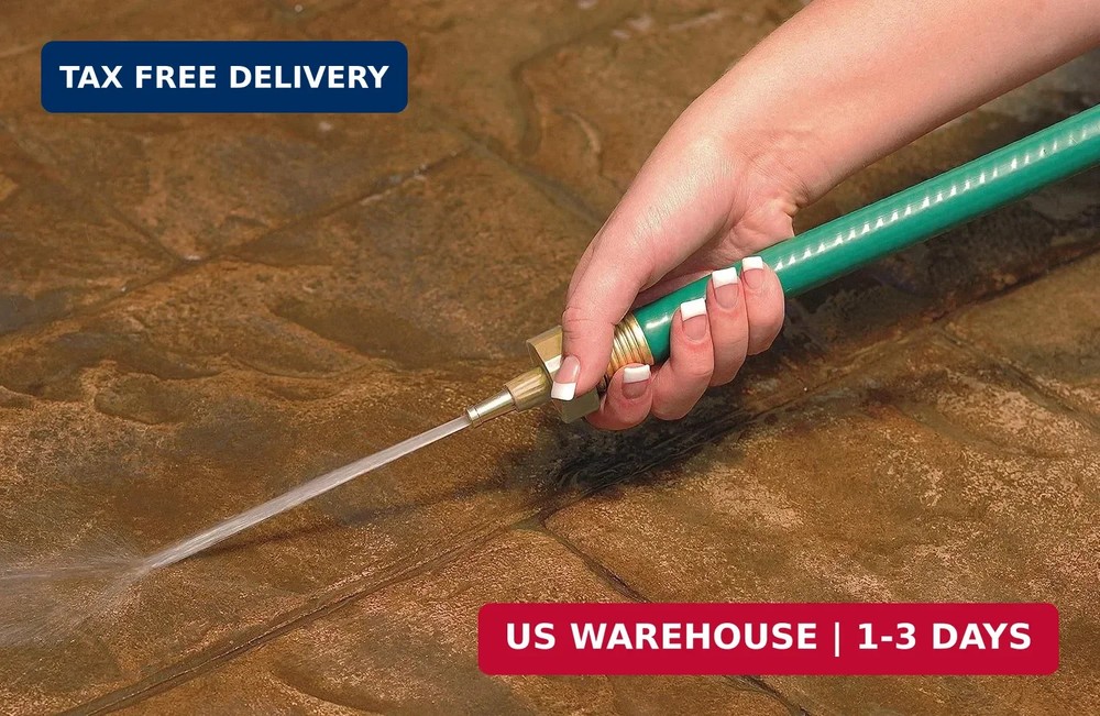 Orbit 26809 5" Brass Adjustable Nozzle and Sweeper Nozzle Dual Pack
