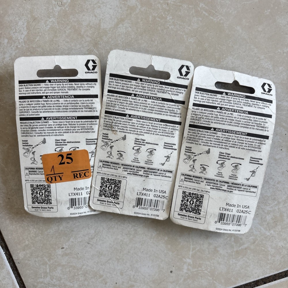 Graco RAX LTX 411 SWITCH TIP