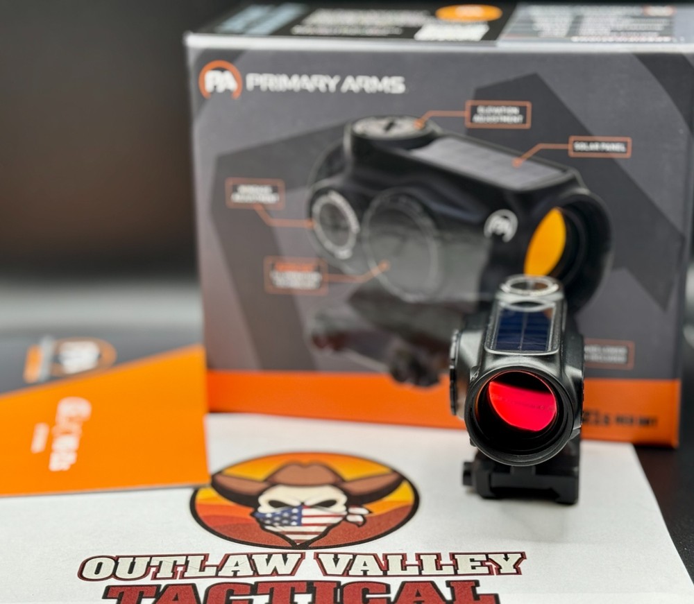 Primary Arms GLx MD-21s Push Button 21mm Microdot w/ AutoLive - 2 MOA Red Dot
