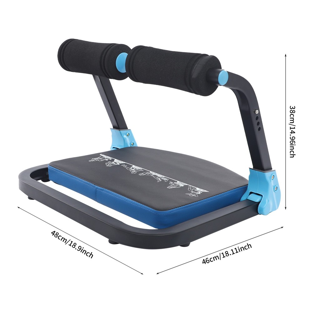 120kg Abdominal Workout Equipment Foldable Abdominal Exercise Machine AB Machine