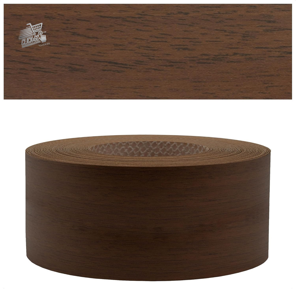 ® - Walnut Effect Edge | 45mm X 10M | Easy to Apply | Apple Kitchen Edge