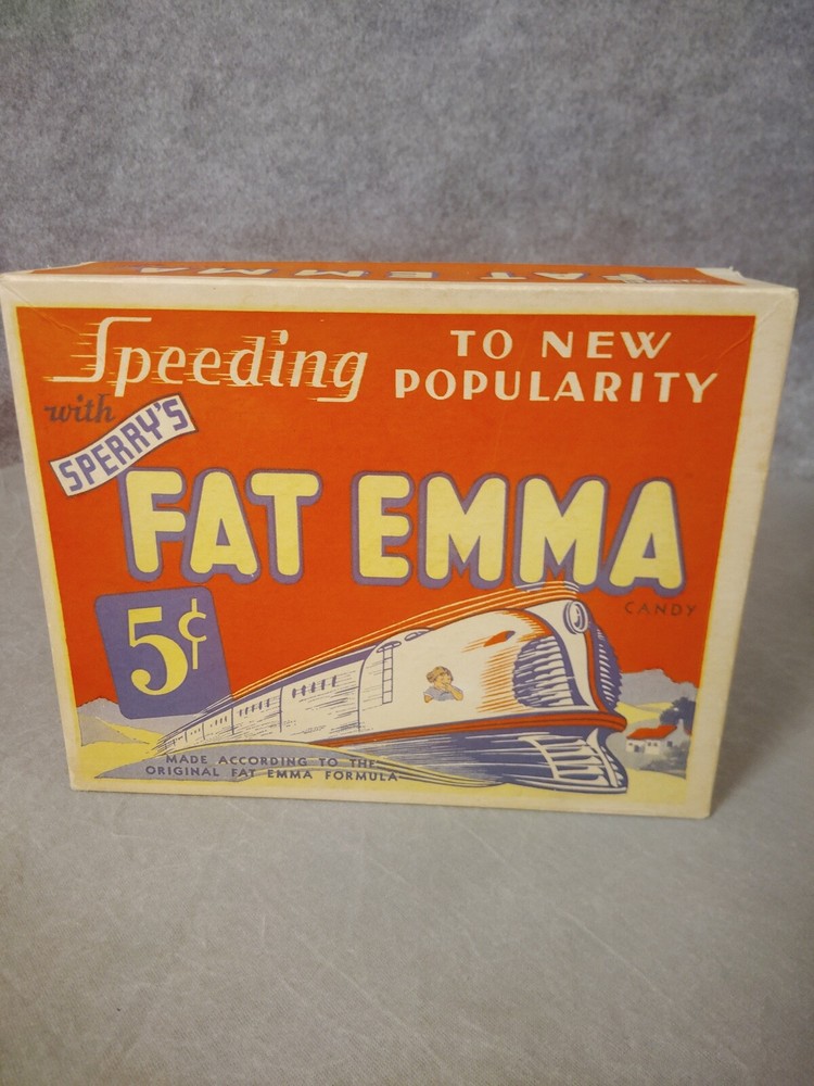 Fat Emma Sperry Candy box 1930