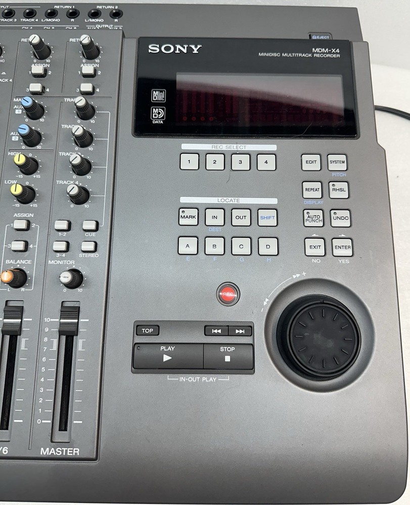 Sony MDM-X4 Minidisc Multitrack Recorder *READ*