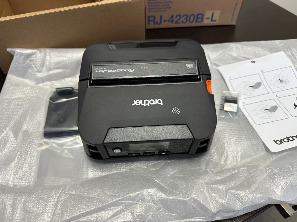 Brother RJ4230BL RuggedJet Mobile Printer