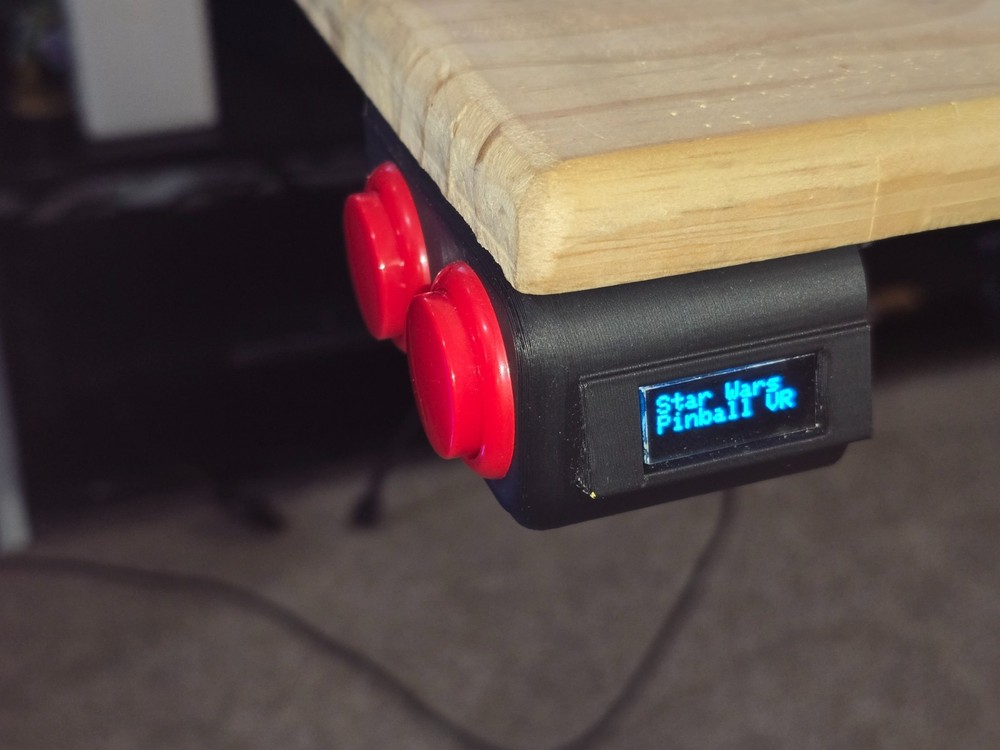 Bluetooth wireless pinball controller for multiple games PC/Android/Meta Quest