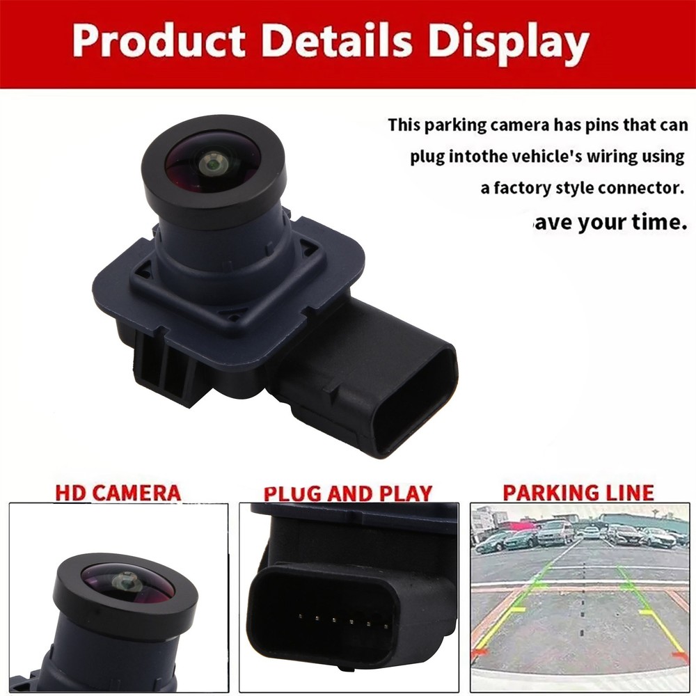High Quality Plastic Rear View BackUp Camera For Ford Explorer Parking Camera