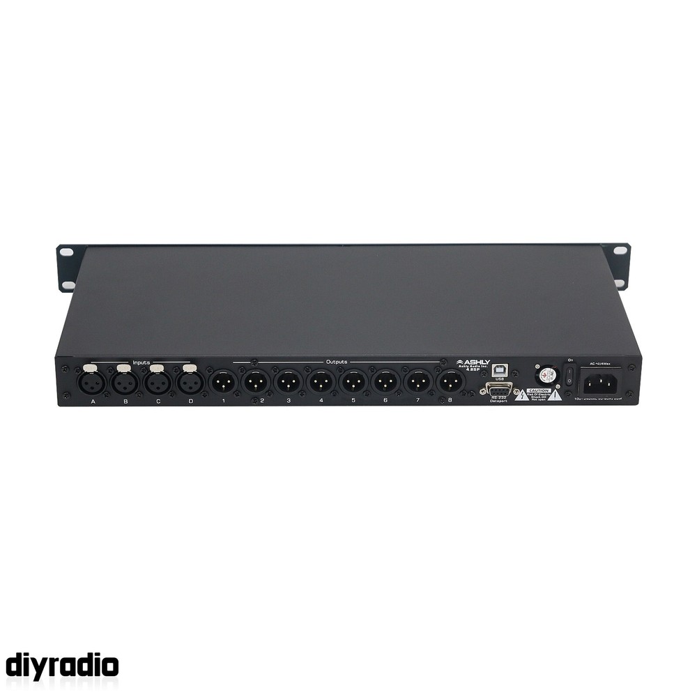 4.8SP 110V Digital DSP Audio Processor Original Software 4 In 8 Out Sound System