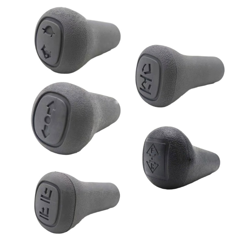 Pack Of 5 Forklift Leverage Knob For Streamlined Functionality And Modern Design