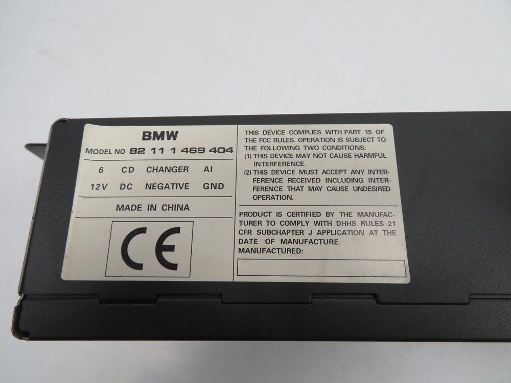 BMW Z3 E36 CD Changer, 6 Disc 82111469404