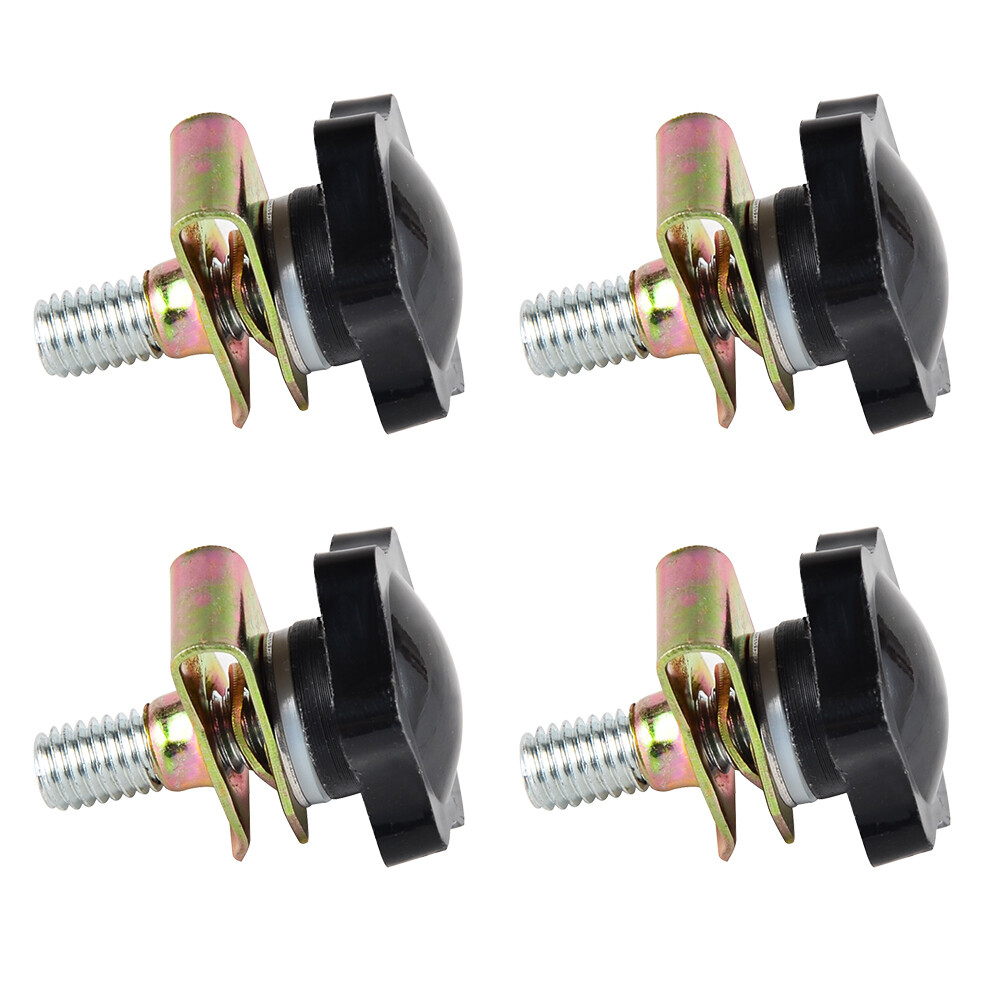 For Harley Touring Saddlebag Locks Mounting Security Theft Deterrent Knobs Bolts