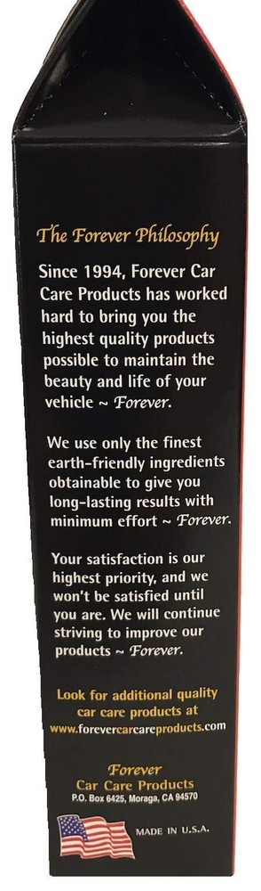 Forever Black Bumper & Trim Kit (NEW Improved Formula & Larger Size)