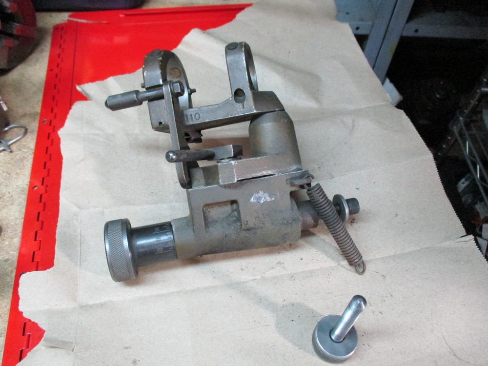 DAREX M2 DRILL BIT SHARPENER FEED KNOB & SLIDE