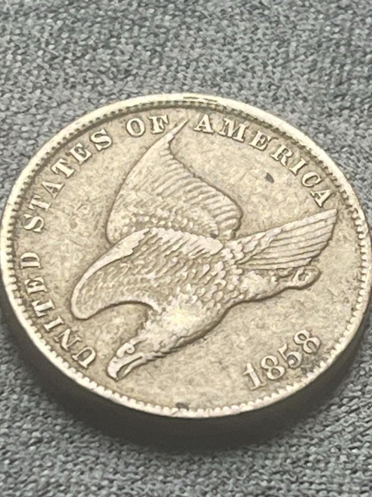1858 FLYING EAGLE CENT (#146)