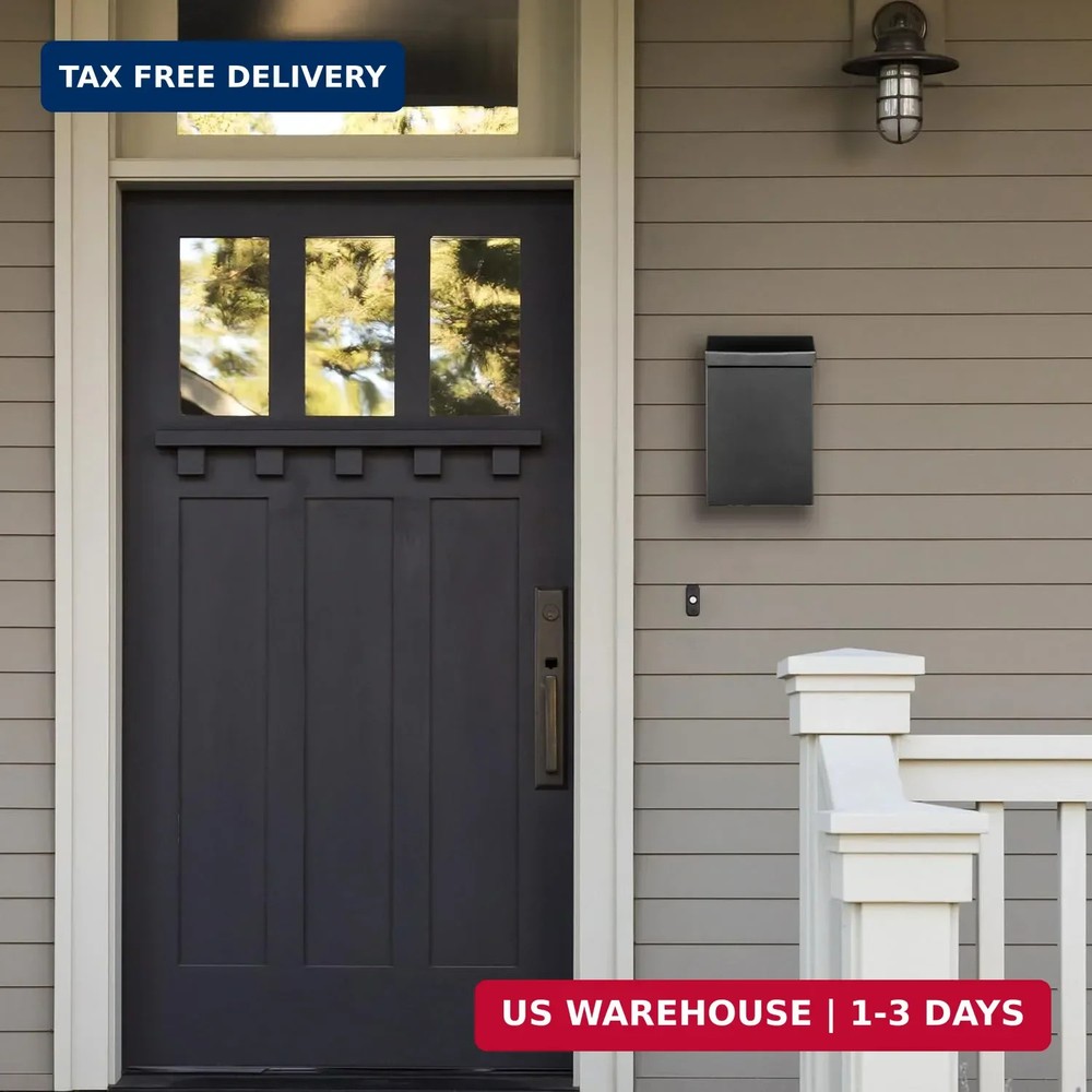 Architectural Mailboxes Modern Heritage™ Vertical Wall-Mounted Mailbox for Outsi