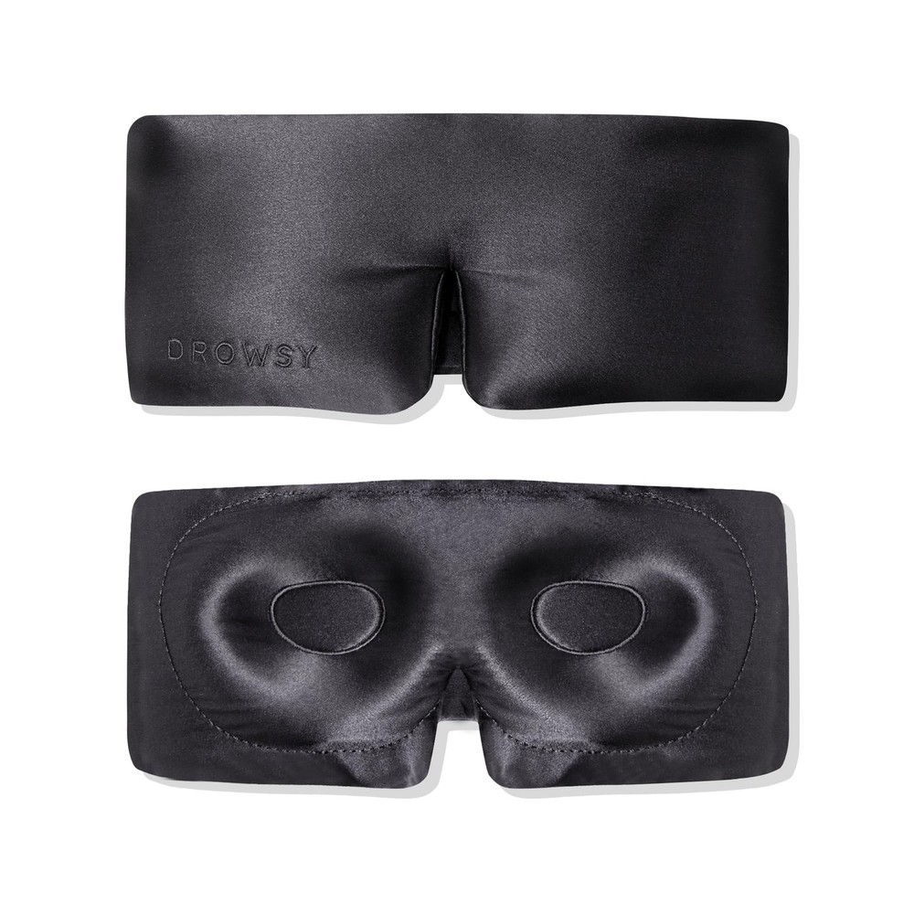 Eyelash Protecting Silk Sleep for Natural Lashes & Extensions. Deep Eye Cups,...