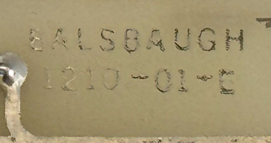 USED Balsbaugh 1210-01-E Circuit Board