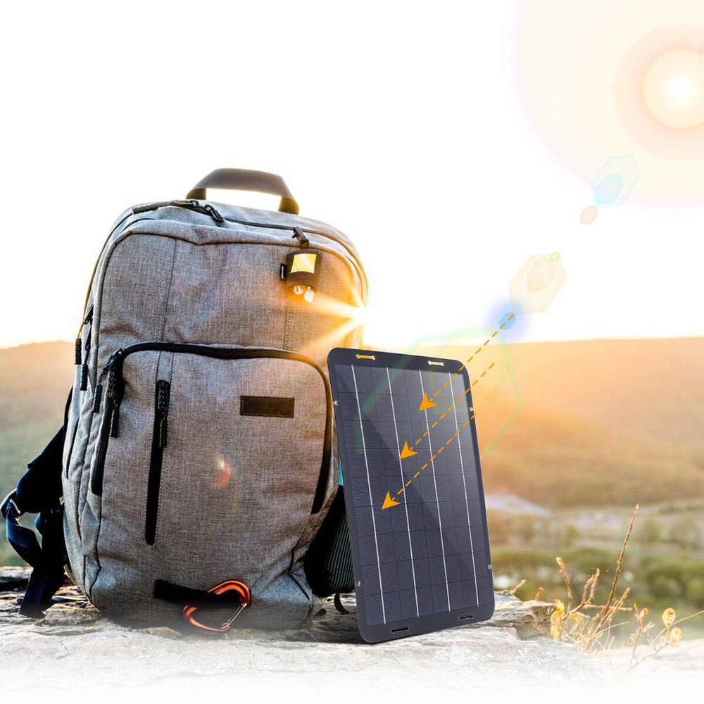 1-10 Pack 60W Solar Panel 18V Polycrystalline Silicon Solar USB Charging Panel