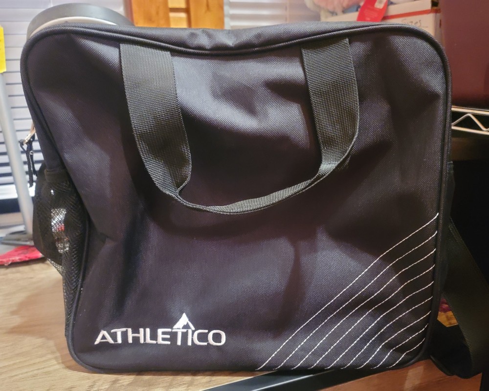 Athletico Essential Single Ball Bowling Bag Black