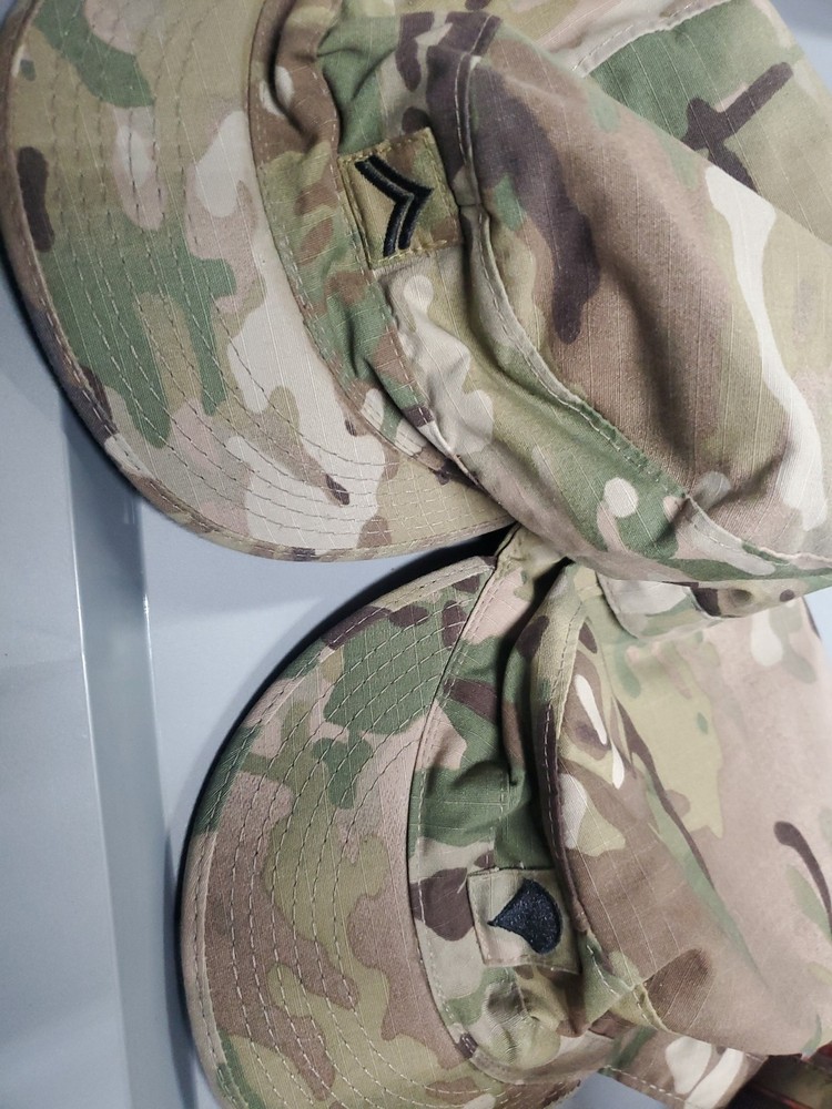 2 Used  Cap Hat Size 7 1/4
