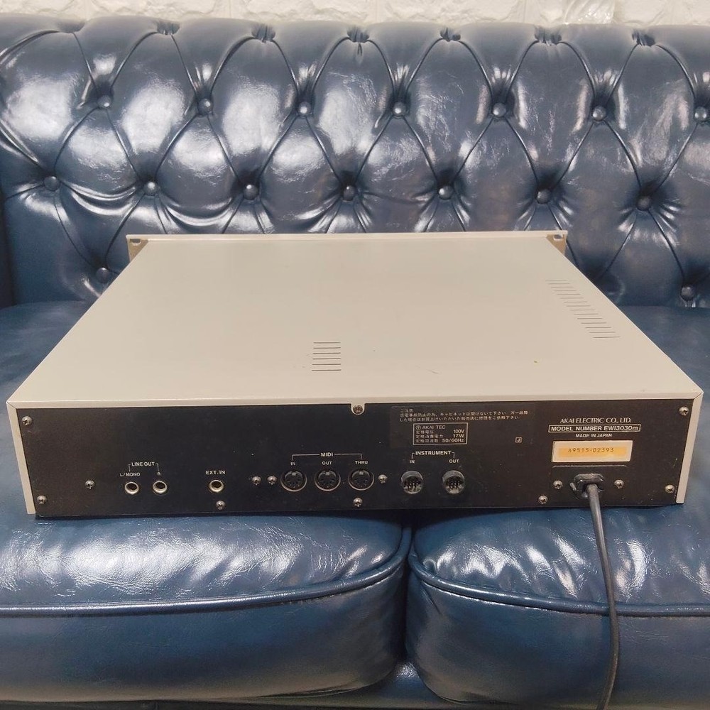 Akai EWI3020 Wind Synth Controller w/ EWI3030m Module Tested Working Japan