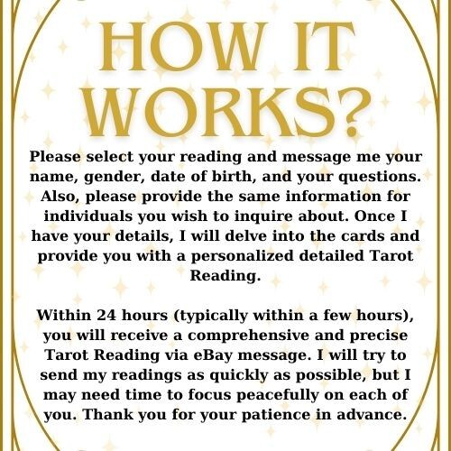 Money or Career Tarot Reading / Same Day / Real Medium / Pyschic / Same Day