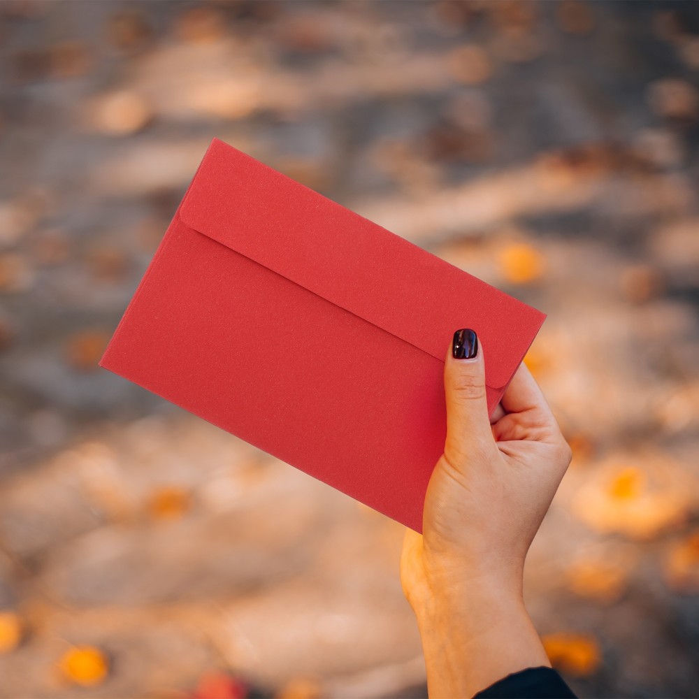 60Pack A2 Envelopes, Red Invitation Envelopes4-3/8" x 5-3/4"