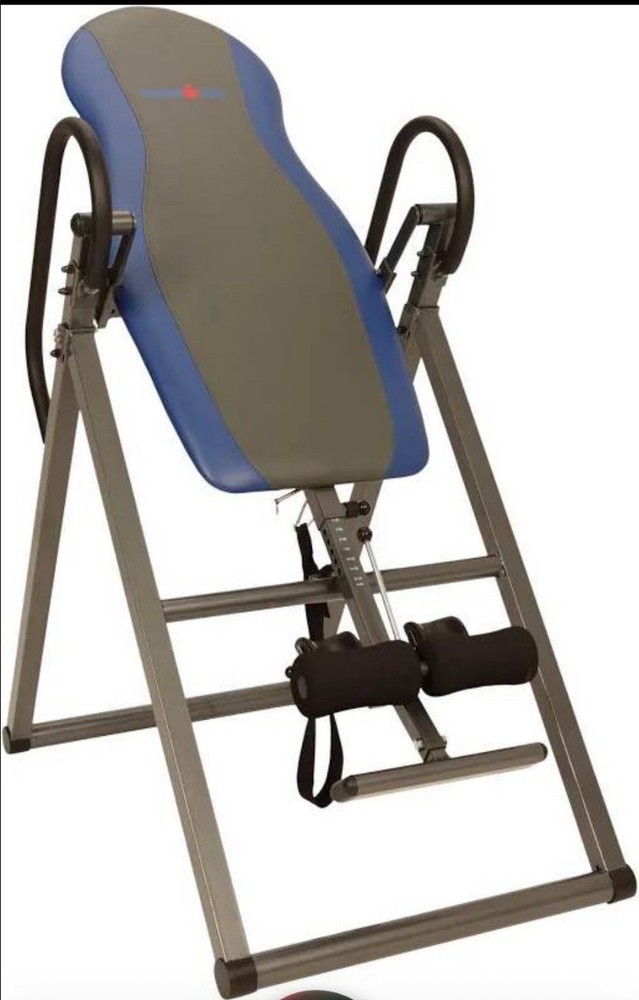 Ironman Gravity Inversion Table Blue Back Pain Relief New Missing Box