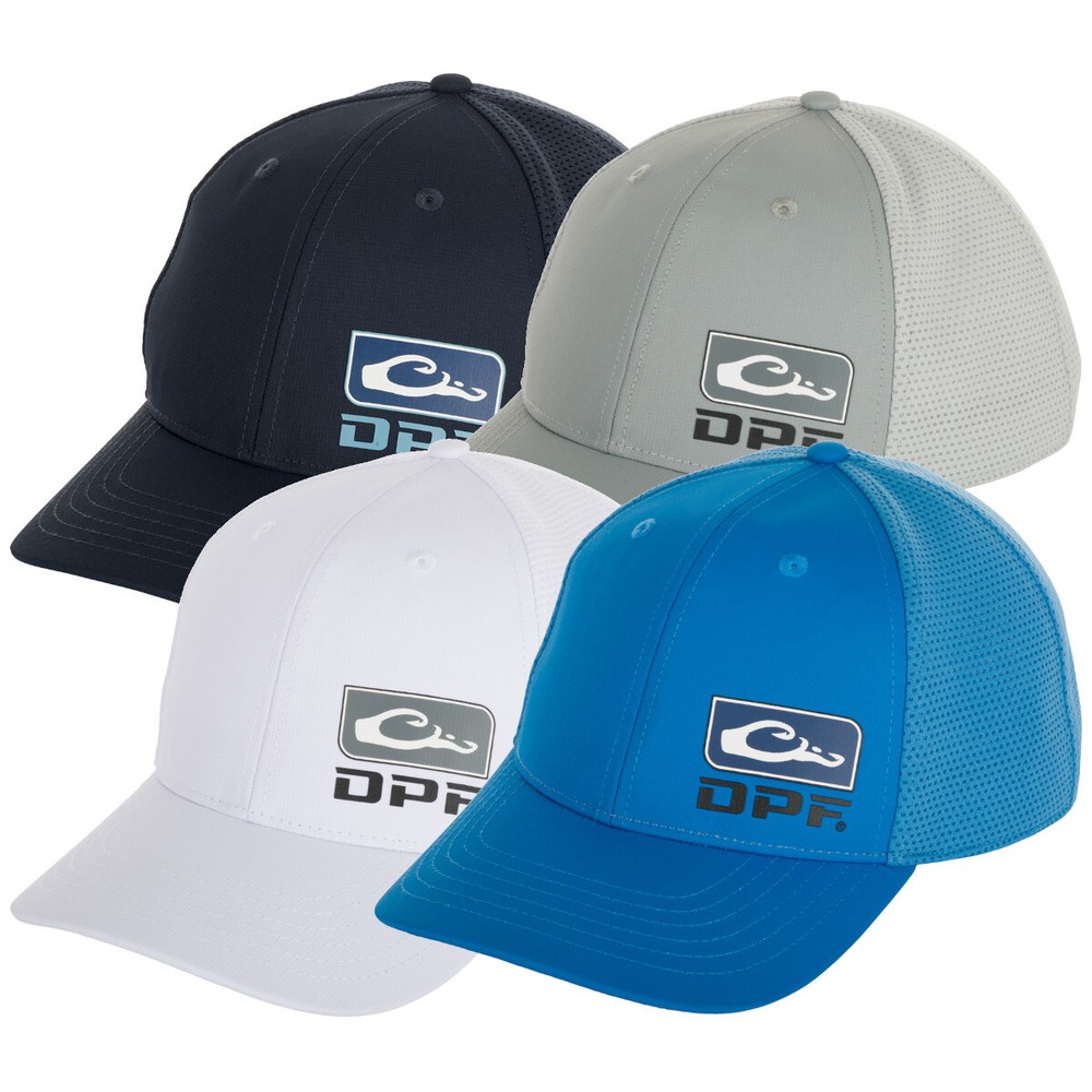 Drake Waterfowl DPF Badge Logo Performance Cap